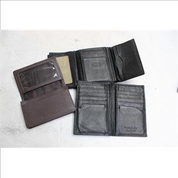 Faded Glory, Dockers+ More Assorted Mens Wallets 8 Pieces
