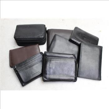 Faded Glory, Dockers+ More Assorted Mens Wallets 8 Pieces