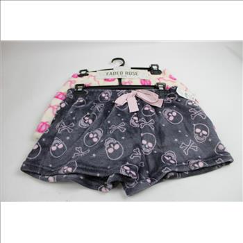 Faded Rose Junior Size Small Shorts Sets, With Blue Haven Hoodie + Shorts Set, 3 Pieces