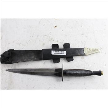 Fairbairn sykes commando fighting knife with sheath