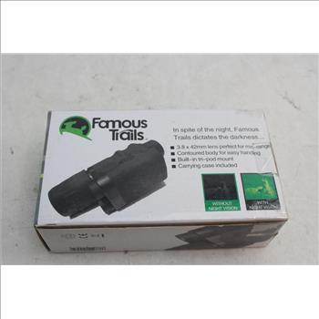 Famous Trails Night Vision Monocular