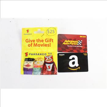 Fandango Gift Card, $25.00