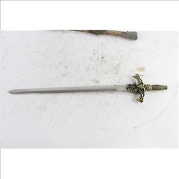 Fantasy Short Sword With Scabbard