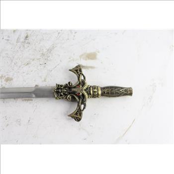 Fantasy Short Sword With Scabbard