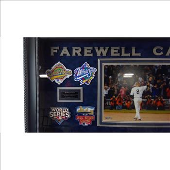 Farewell Captain Signed Derek Jeter Baseball Bat