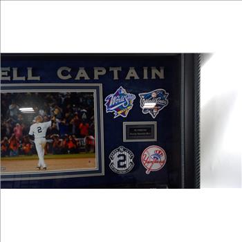 Farewell Captain Signed Derek Jeter Baseball Bat