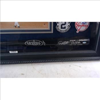 Farewell Captain Signed Derek Jeter Baseball Bat