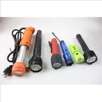 Farpoint, Elite Force, And More Flashlight Lot, 11 Pieces