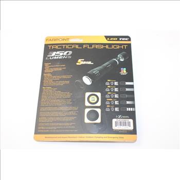 Farpoint LED Tactical Flashlight 350 Lumens Pack Of 2
