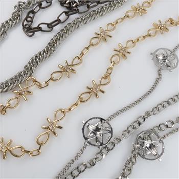 Fashion Belt Chains, 4 Pieces