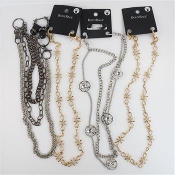 Fashion Belt Chains, 4 Pieces