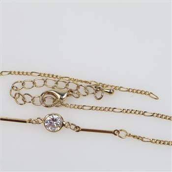 Fashion Clear Stone Pendant Bracelet