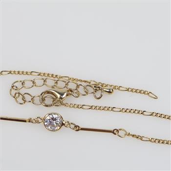 Fashion Clear Stone Pendant Bracelet