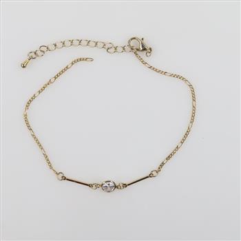 Fashion Clear Stone Pendant Bracelet