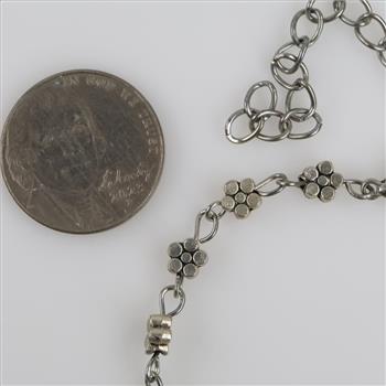 Fashion Flower Link Bracelet With US Nickel