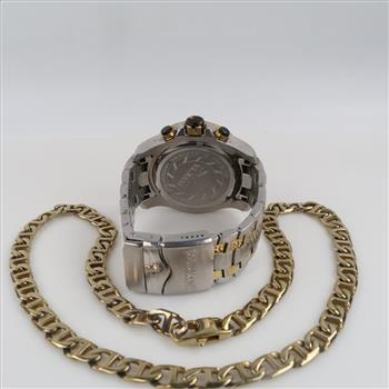 Fashion Necklace And Invicta Watch, 2 Pieces