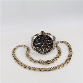 Fashion Necklace And Invicta Watch, 2 Pieces