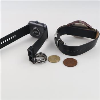 Fashion Ring Watches And Foreign Currency, 5 Pieces