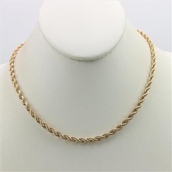 Fashion Rope Chain Link Necklace