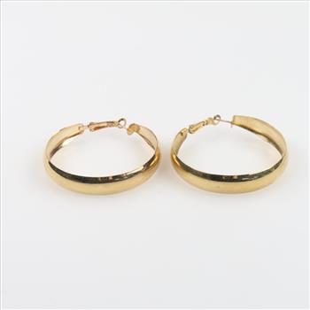 Fashion Yellow Hoop Earrings