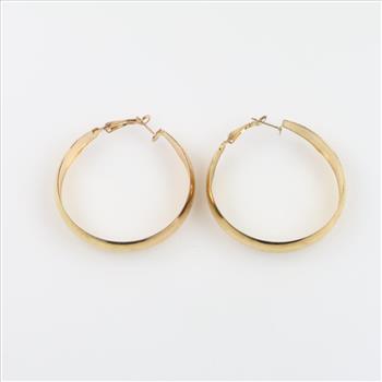 Fashion Yellow Hoop Earrings