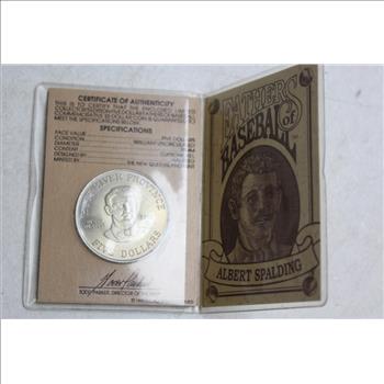 Father Of Baseball Albert Spalding Collectibles Coin