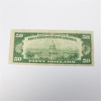 Federal Reserve Bank Of Chicago Fifty Dollar Bill
