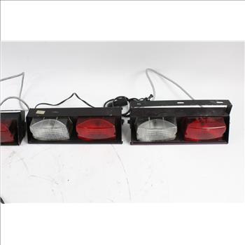 Federal Signal Corp Dash Lights And More, 4 Pieces