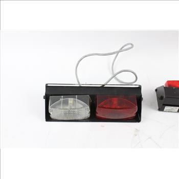 Federal Signal Corp Dash Lights And More, 4 Pieces