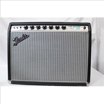 Fender '68 Custom Pro Reverb 40W 1x12 Guitar Combo Amp Black