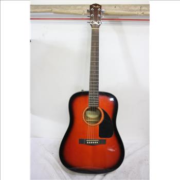 Fender DG-60 Acoustic Guitar, SB-DS-V2