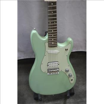 Fender Duo Sonic Electric Guitar, Green