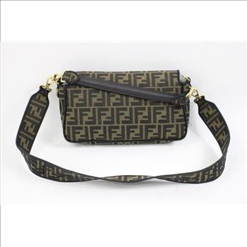 Fendi Baguette FF Bag - Doublechecked By Entrupy