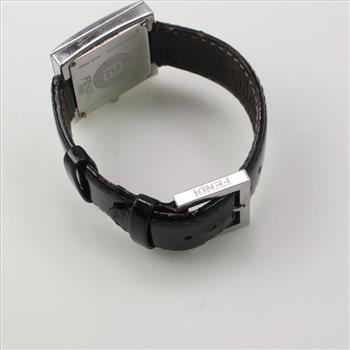 Fendi Logo Square Watch