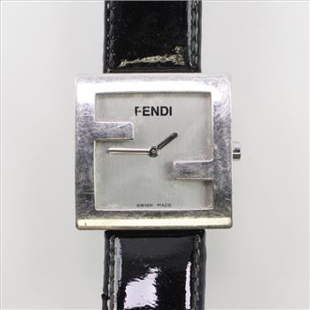Fendi Logo Square Watch