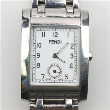 Fendi Quartz White Dial Watch