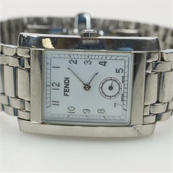 Fendi Quartz White Dial Watch