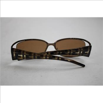Fendi Rectangular Prescription Polarized Sunglasses