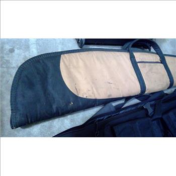 Fieldline Tactical Rifle Bag, Tan Rifle Bag, And Samsonite Rolling Briefcase, 3 Pieces