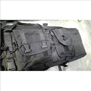 Fieldline Tactical Rifle Bag, Tan Rifle Bag, And Samsonite Rolling Briefcase, 3 Pieces