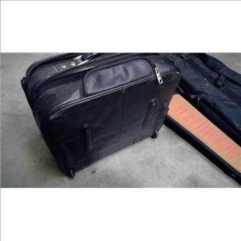 Fieldline Tactical Rifle Bag, Tan Rifle Bag, And Samsonite Rolling Briefcase, 3 Pieces