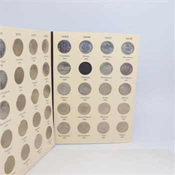 Fifty State Commemorative Quarters Booklet, 52 Quarters