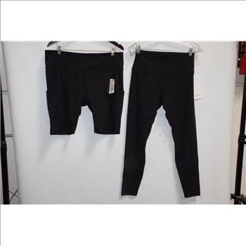 Figs Joggers, Lululemon Leggings And Baleaf Shorts