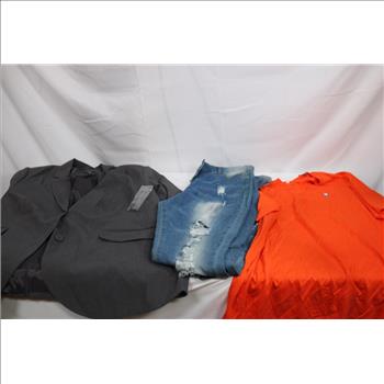 FILA Levi's Psycho Bunny And More Clothing Lot 10 Pieces