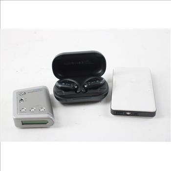 Film Camera, Headphones, And More, 7 Pieces