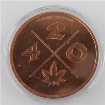 Fine Copper 1 AVDP Oz Round