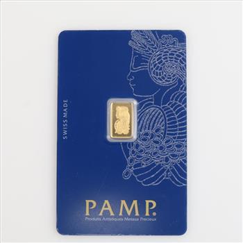Fine Gold PAMP Suisse 1g Bar