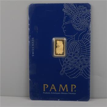 Fine Gold PAMP Suisse 1g Bar