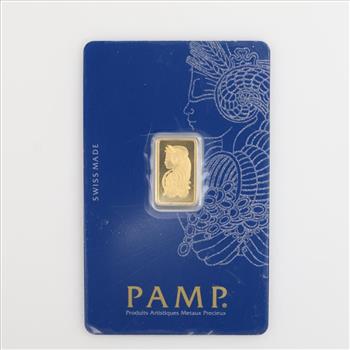 Fine Gold PAMP Suisse 2.5g Bar