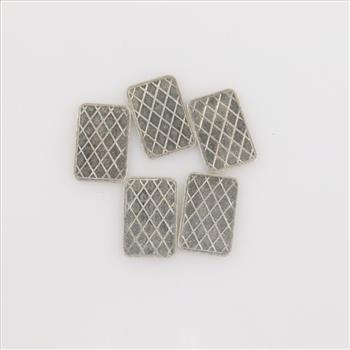 Fine Silver 1 Gram Bar, 5 Pieces